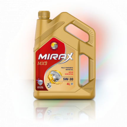 MIRAX MX9 SAE  5W-30 API SP, ILSAC GF 6A 4л