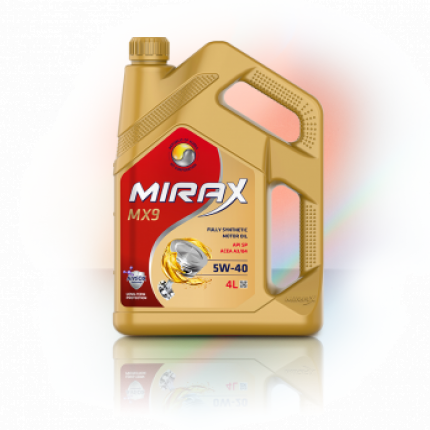 MIRAX MX9 SAE  5W-40 API SP, ACEA A3/B4 4л