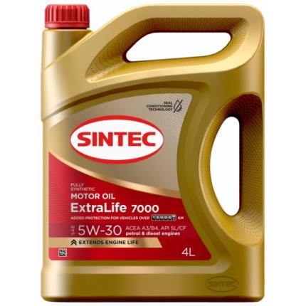 SINTEC EXTRALIFE 7000 SAE 5W-30 4л.