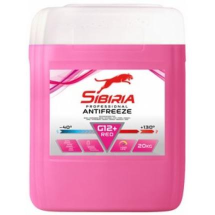 Sibiria Antifreeze G12+ red -40 20кг