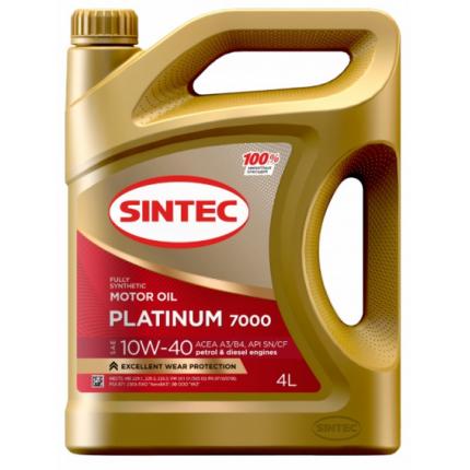 SINTEC PLATINUM 7000 10W-40 A3/B4 SN/CF 4л.
