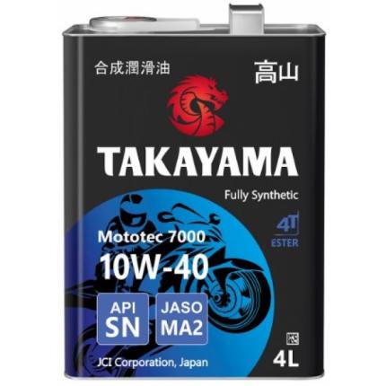 TAKAYAMA Mototec 7000 4T 10W-40 SN MA-2 4л
