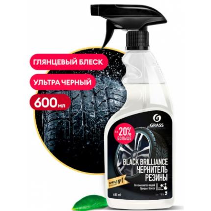 GRASS Полироль чернитель шин "Black brilliance" (флакон 600 мл)