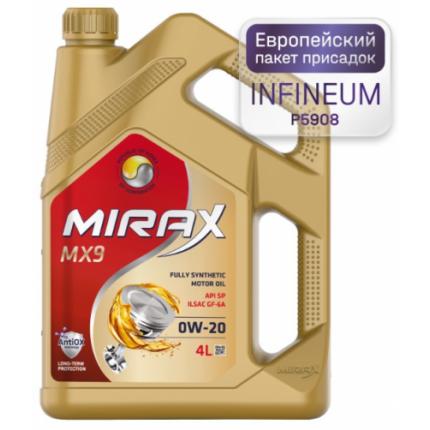 MIRAX MX9 SAE 0W-20 API SP 4 л.