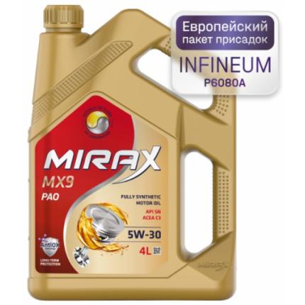 MIRAX MX9 SAE 5W-30 API SN, ACEA C3 4л.