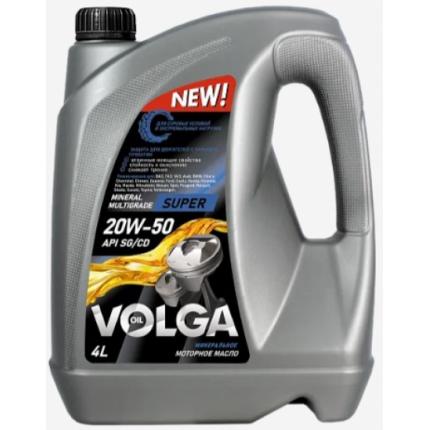 Волга-Ойл Super 20W-50 SG/CD 4л