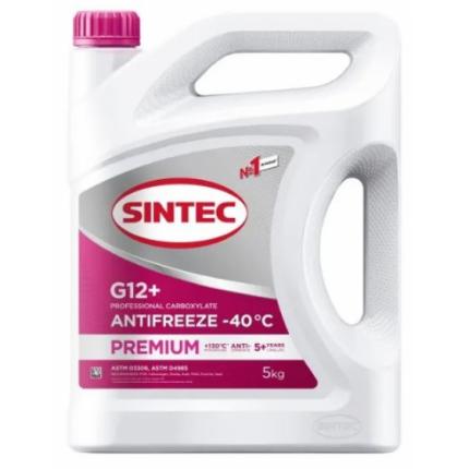 Sintec Antifreeze Premium G12+ pink -40 5кг снят