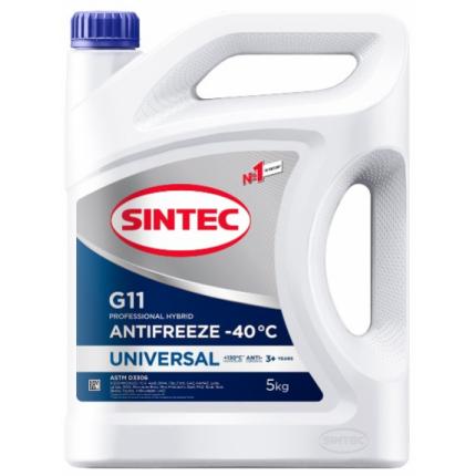 АНТИФРИЗ SINTEC ANTIFREEZE UNIVERSAL G11 (-40) 5л.