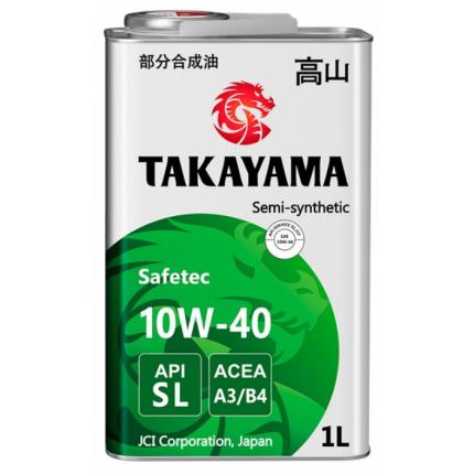 TAKAYAMA Safetec SAE 10W-40 ACEA A3/B4 API SL 1л.