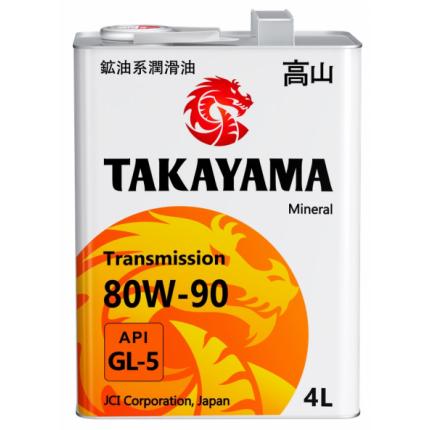 TAKAYAMA SAE 80W-90 API GL-5 4л.