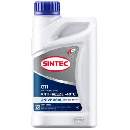 АНТИФРИЗ SINTEC ANTIFREEZE UNIVERSAL G11 (-40) 1л.