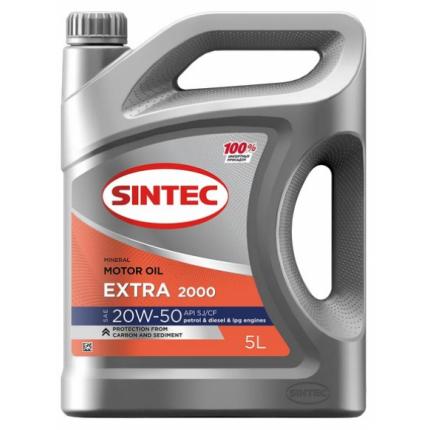 МАСЛО SINTEC EXTRA 2000 20W-50 5л.