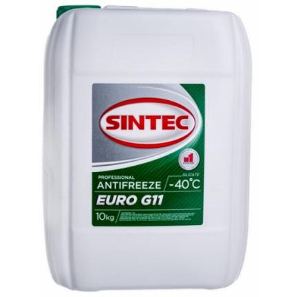 Sintec Antifreeze Euro G11 green -40 10кг