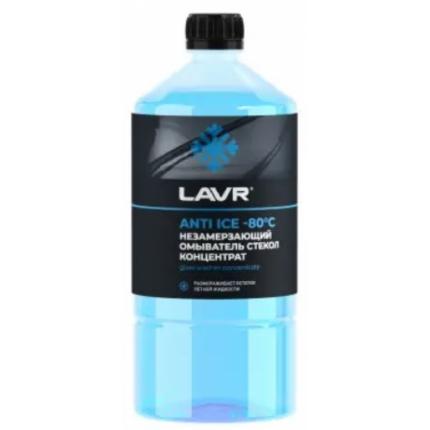 Незамерзающий омыватель стекол Anti Ice -80°С Концентрат LAVR, 1 л / Ln1324