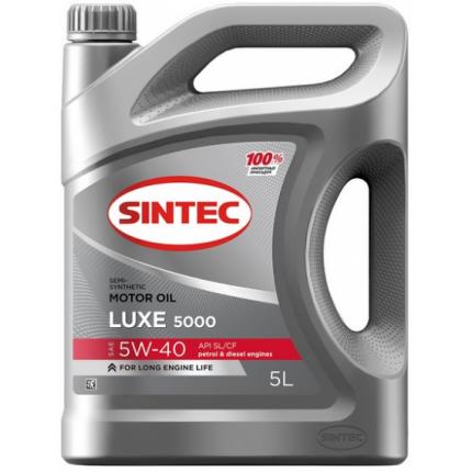 SINTEC LUXE 5000 SAE 5W-40 5л.