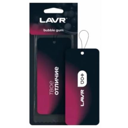 Ароматизатор воздуха для автомобиля картонный Bubble gum LAVR / Ln1772