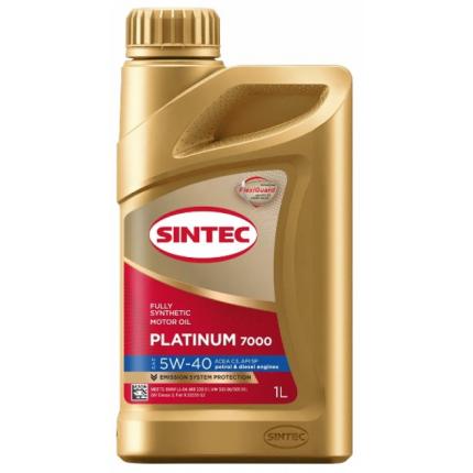 SINTEC PLATINUM 7000 SAE 5W-40 ACEA C3 API SP 1л.
