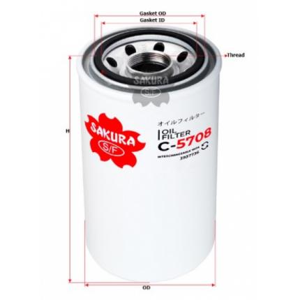 Sakura фильтр масл. С5708
