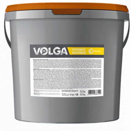 Волга-Ойл Солидол-Ж 9,5кг.
