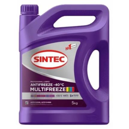 Антифриз SINTEC MULTIFREEZE 5л. по цене 4л. АКЦИЯ
