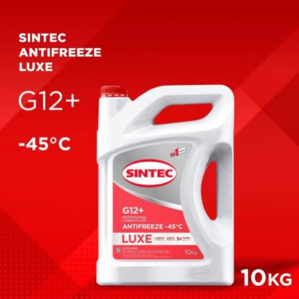 Sintec Antifreeze Luxe G12+ red -40 Акция 10кг по цене 8кг