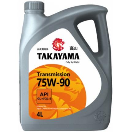 TAKAYAMA SAE 75W-90 API GL-4 GL-5 4л.