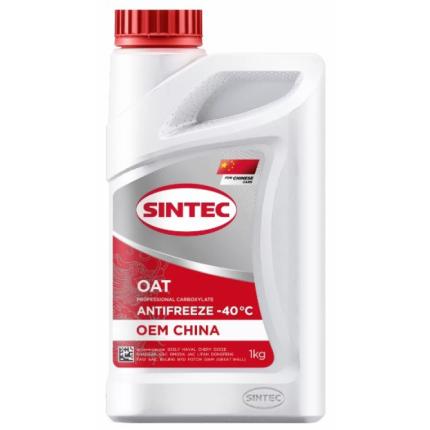 Sintec Antifreeze OEM China OAT red -40 1л.