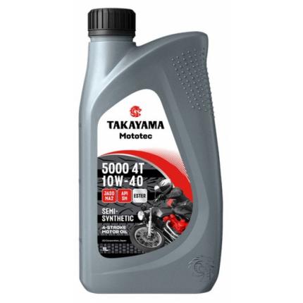 TAKAYAMA Mototec 5000 4T SAE 10W-40 API SM JASO MA-2 1л.