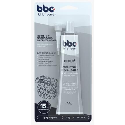 4416 bi bi care герметик-прокладка силиконовый серый, 85