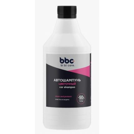 4124 Автошампунь с полирующим эффектом цветочный BiBiCare 1 л