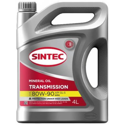 SINTEC TRANSMISSION ТМ5 SAE 80W-90 API GL-5 4 л.