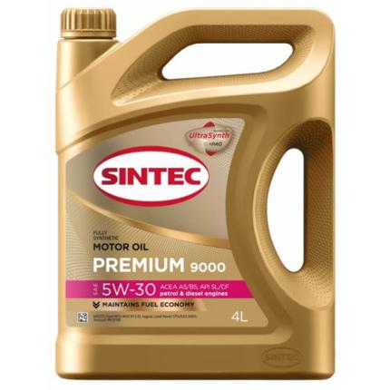 Sintec Premium 9000 SAE 5W-30 ACEA A5/B5 API SL/CF 4л.