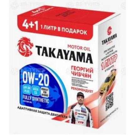 Takayama PAOtec 0W-20 C5 SN plus 4+1л. (Акция)