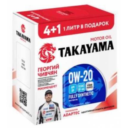 TAKAYAMA PAOtec SAE 0W-20 ILSAC GF-6A API SP 4+1л. (Акция)