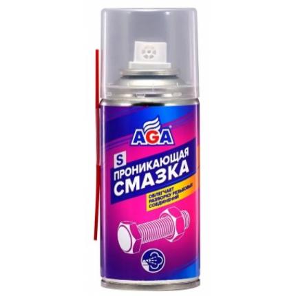 AGA874S Проникающая смазка AGA S4 210мл