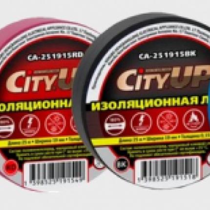 City Up 251915BK Лента изоляционная (черная)