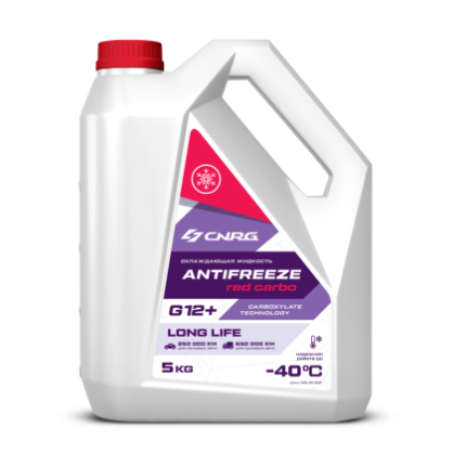 CNRG Antifreeze Red Carbo G12+ 5л.