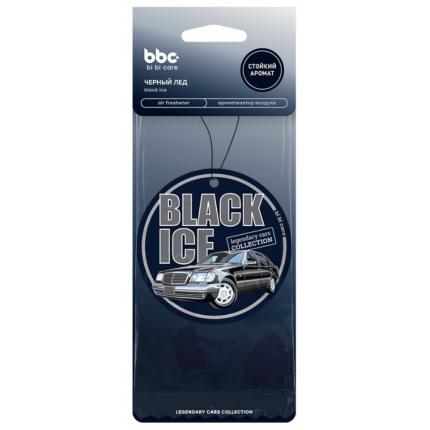 4452 bi bi care Ароматизатор картонный Черный лед