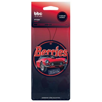 4453 bi bi care Ароматизатор картонный Ягоды