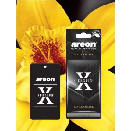 Ароматизатор подвесной бумажный Areon X-VER VANILLA BLACK
