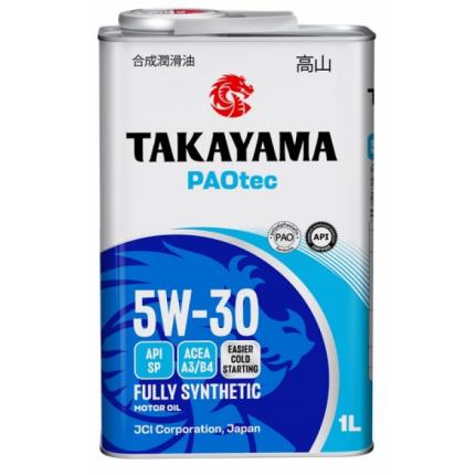 TAKAYAMA PAOtec SAE 5W-30 ACEA A3/B4 API SP 1л.