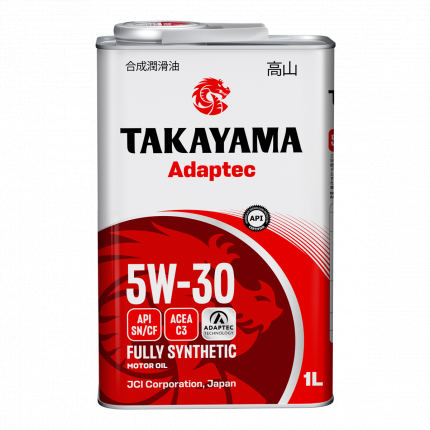 TAKAYAMA Adaptec SAE 5W-30 API SN/СF С3 1л.