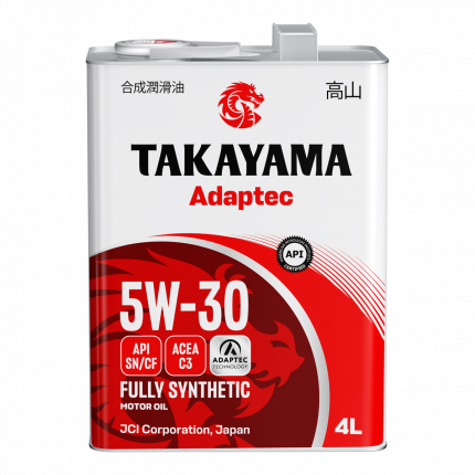 TAKAYAMA Adaptec SAE 5W-30 API SN/СF С3 4л.