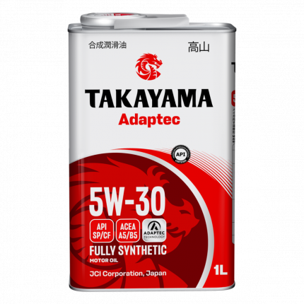 Takayama Adaptec SAE 5W-30 ACEA A5/B5 API SP/CF 1л.
