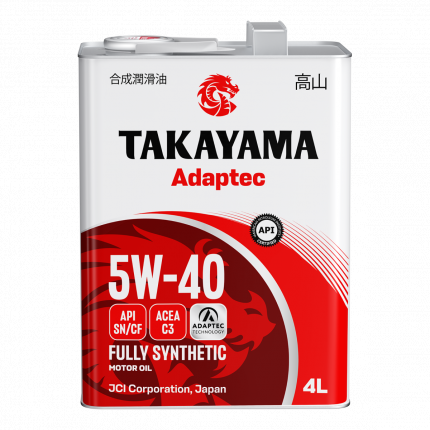 TAKAYAMA Adaptec 5W-40 C3 SN/CF 4л.