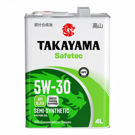 TAKAYAMA Safetec 5W-30 SL/CF 4л.
