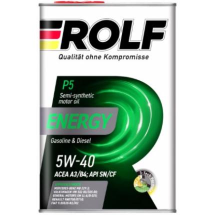 Rolf Energy 5W-40 A3/B4 SN/CF 4л.