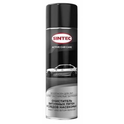 Sintec Очиститель битумных пятен и следов насекомых Insect And Bitum Remover 650мл (аэрозоль) (ПТ)