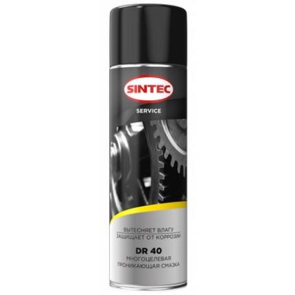 Sintec Смазка многоцелевая проникающая DR 40 400мл (аэрозоль)