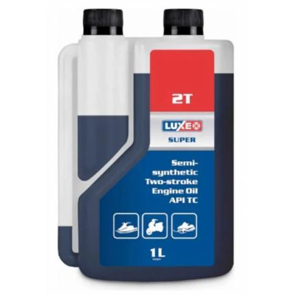 LUXЕ (2Ts) Супер 2Т  Масло моторное 1л п/синт. с дозатором